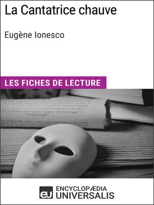 cover image of La Cantatrice chauve d'Eugène Ionesco